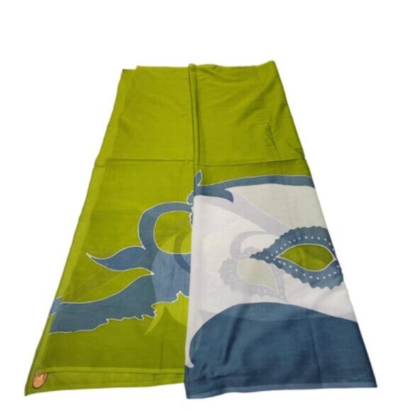 Womens Sarong Pareo Cotton Wrap HandPainted Batik Wrapskirt Beachwear - NEW - Picture 6 of 6